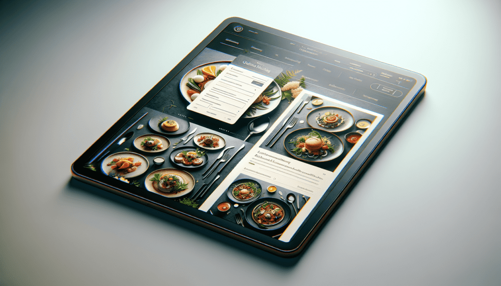 Website Creation For Restaurants: Tips For Online Menus And Reservations